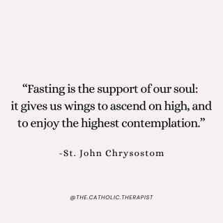 For anyone who is fasting this Friday 🖤

#fastingfriday #lent #thecatholictherapist