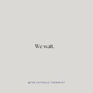 We can endure the wait because we know He is good. He is faithful. He is love. And we are His 🫶🏼

Hold on, dear friends. Easter is coming!

#holysaturday #holyweek #thecatholictherapist