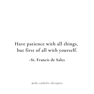 Happy feast day of St. Francis de Sales! He is one of my favorite saints and the author of many inspiring quotes. His wisdom is just so good!

#francisdesales #feastday #thecatholictherapist