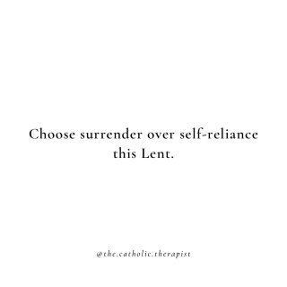 Less me, more thee 🙏💜

#lent #surrender #thecatholictherapist